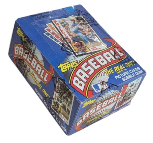 1984 Topps Baseball Wax Box (BBCE Authenticated)