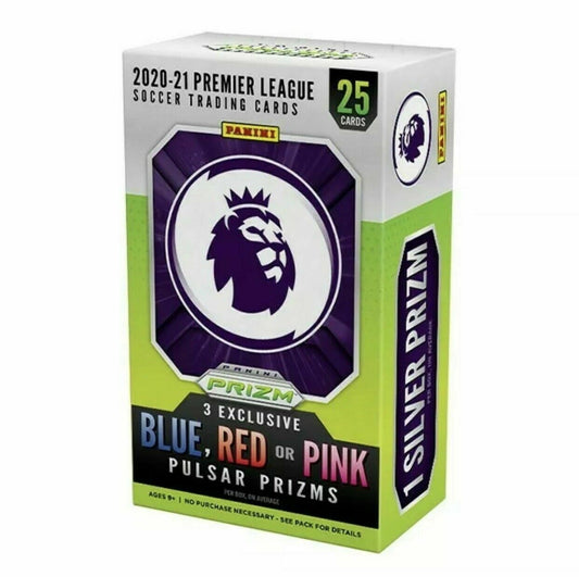 2020-21 Panini Prizm Premier League Soccer Factory Sealed Cereal Box